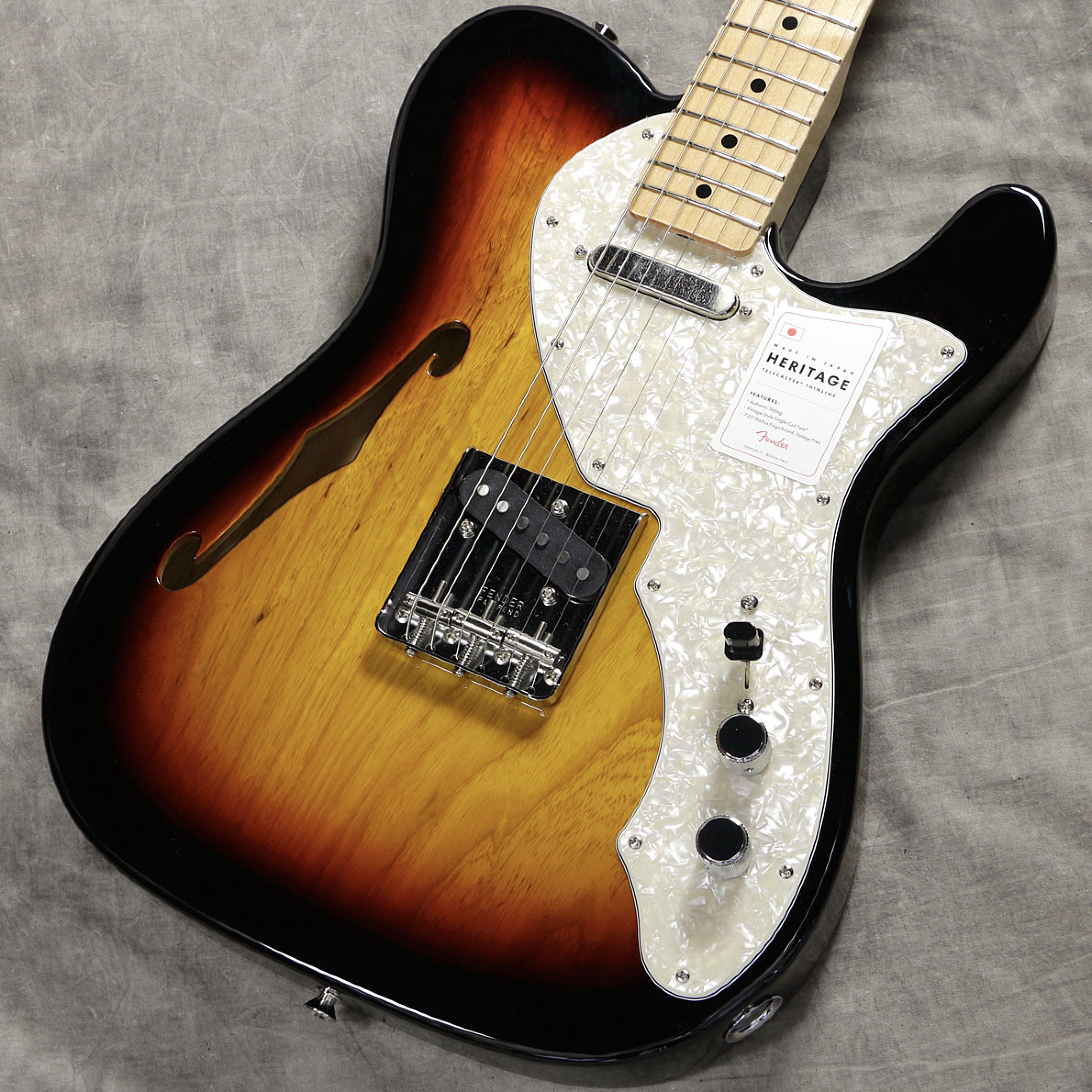 Fender : (Sold Out) (N/A)Heritage 60s Telecaster Thinline 3-Color